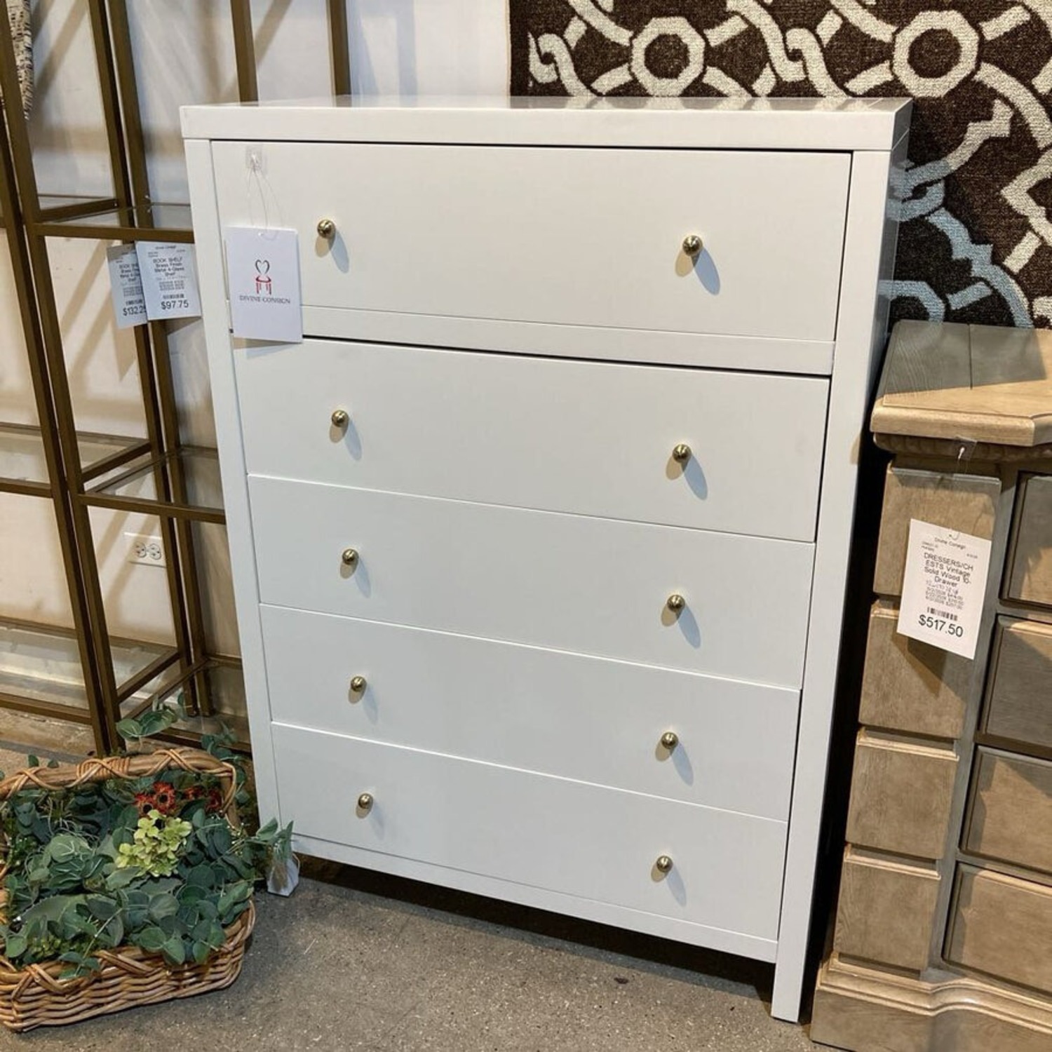 Nora 5-Drawer Tall Dresser - image-2