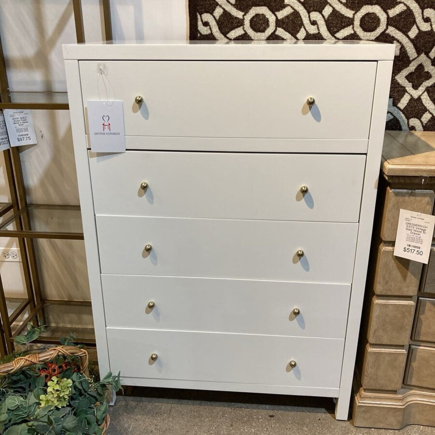 Nora 5-Drawer Tall Dresser - image-3