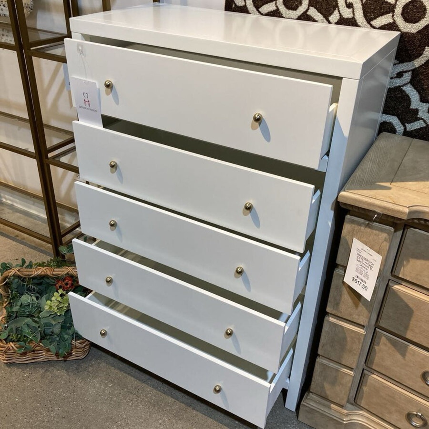 Nora 5-Drawer Tall Dresser - image-4