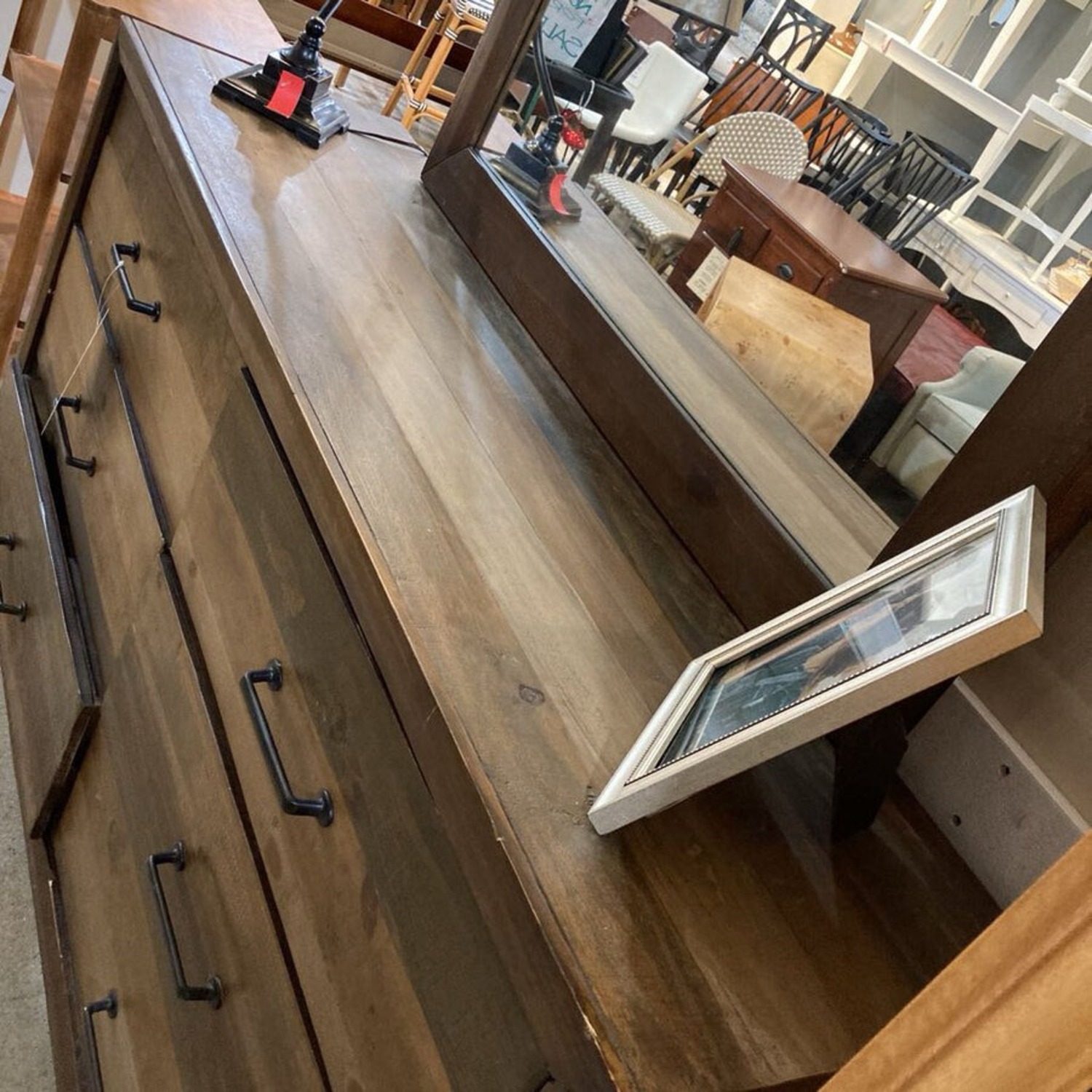 Coaster Rustic 6-Drawer W Mirror Dresser - image-10