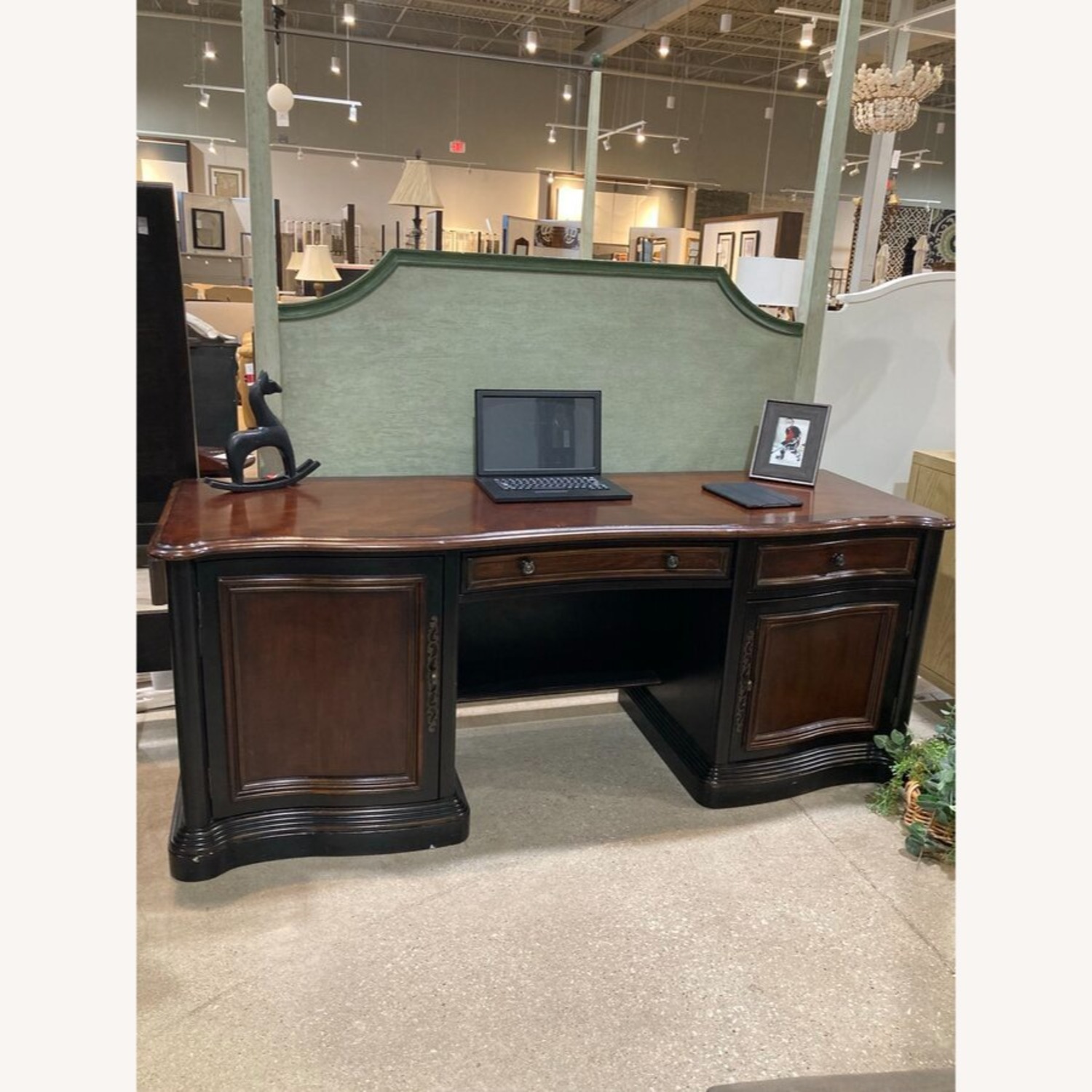 Hooker Furniture Executive Two-Door Desk - image-2