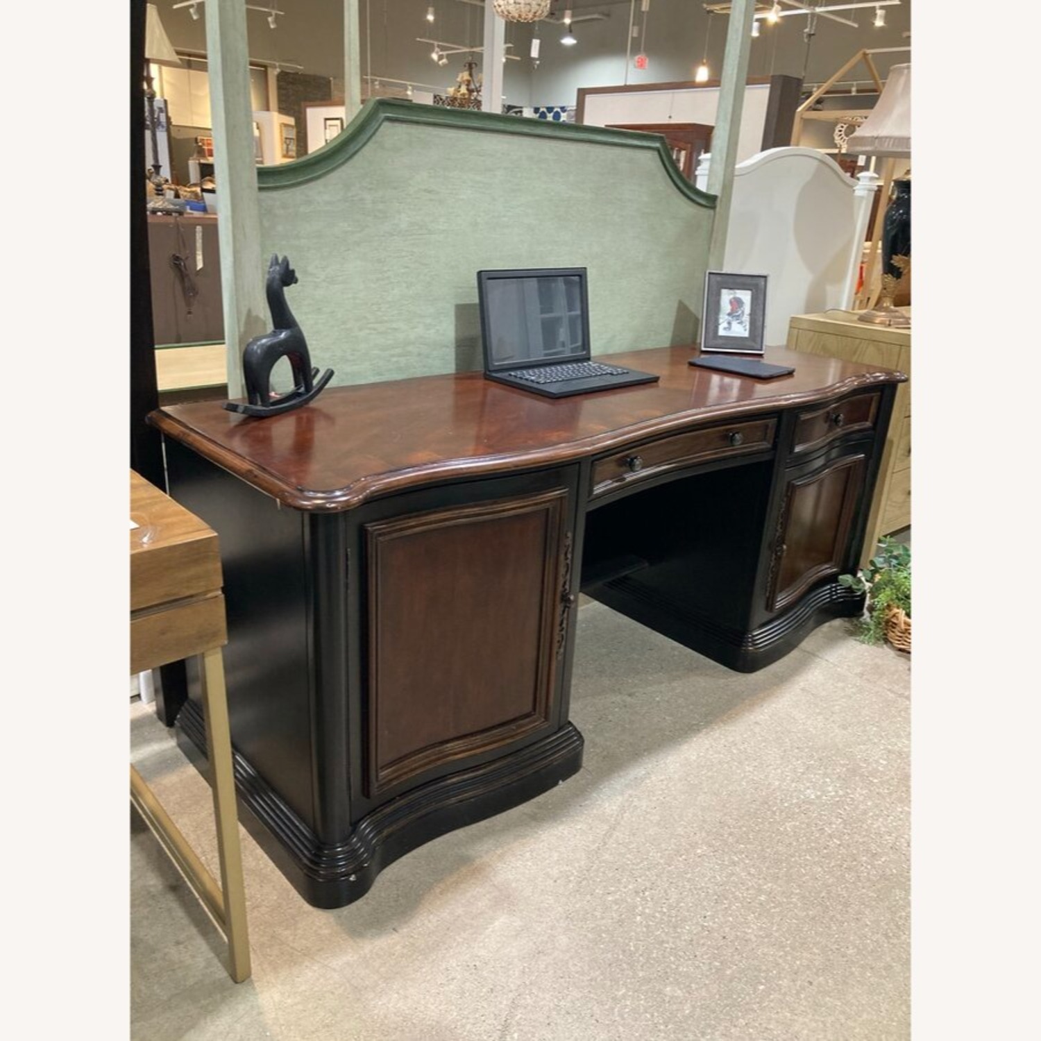 Hooker Furniture Executive Two-Door Desk - image-3