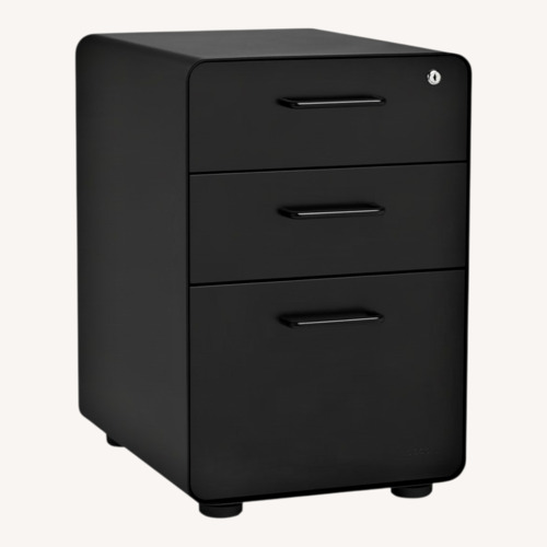 Used Poppin Black Metal Filing Drawer for sale on AptDeco