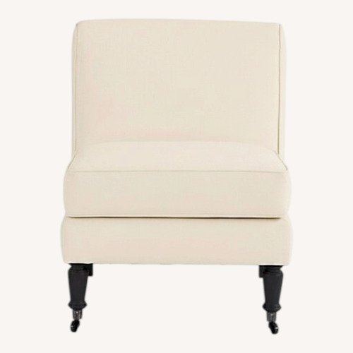 Used Ballard Designs Leyland Slipper Chairs for sale on AptDeco