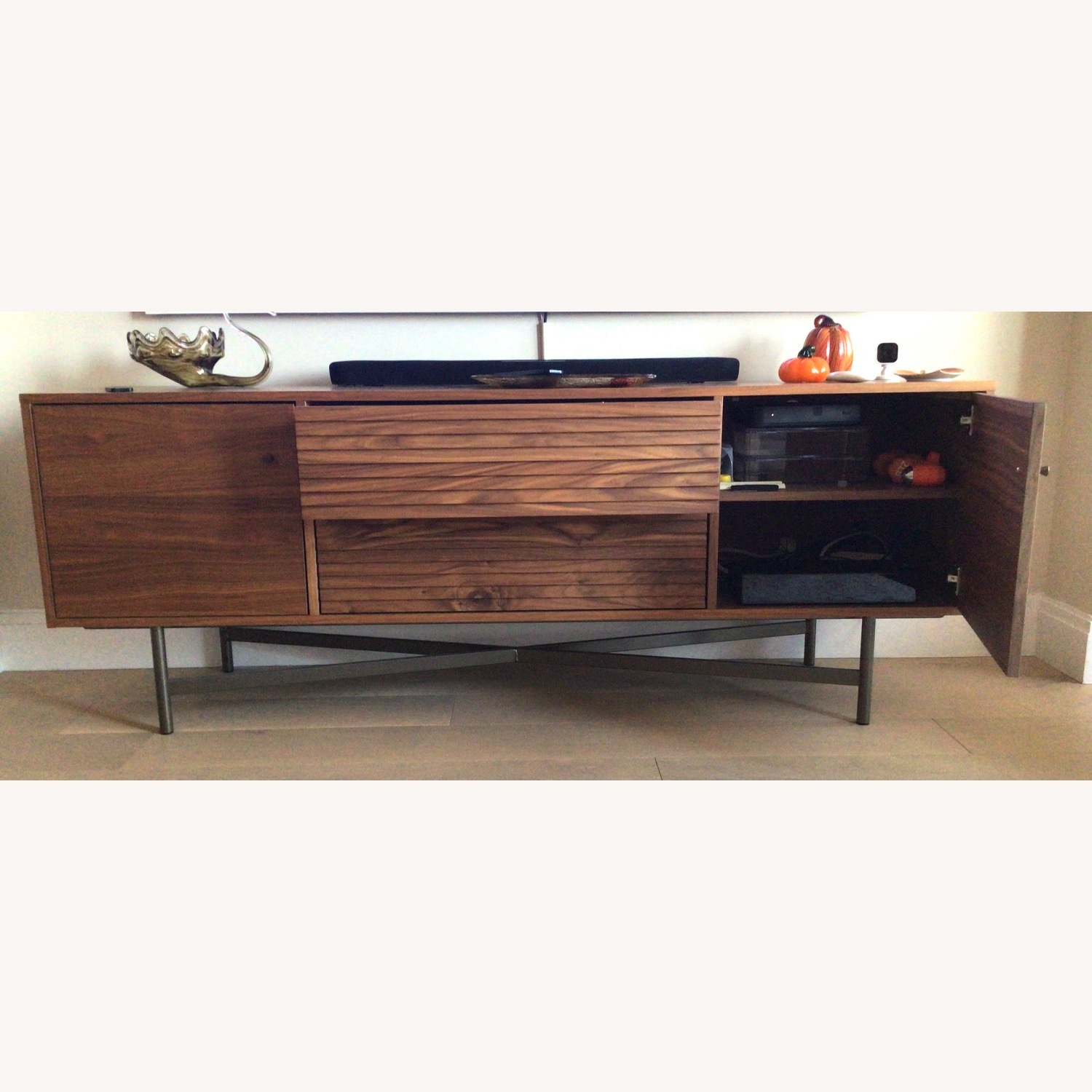 Room & Board Adrian Dark Brown Wood Media Storage - image-2