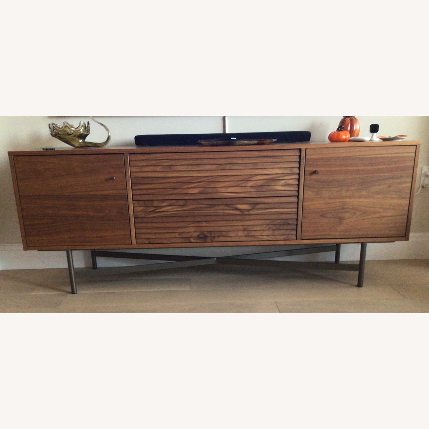 Room & Board Adrian Dark Brown Wood Media Storage - image-1