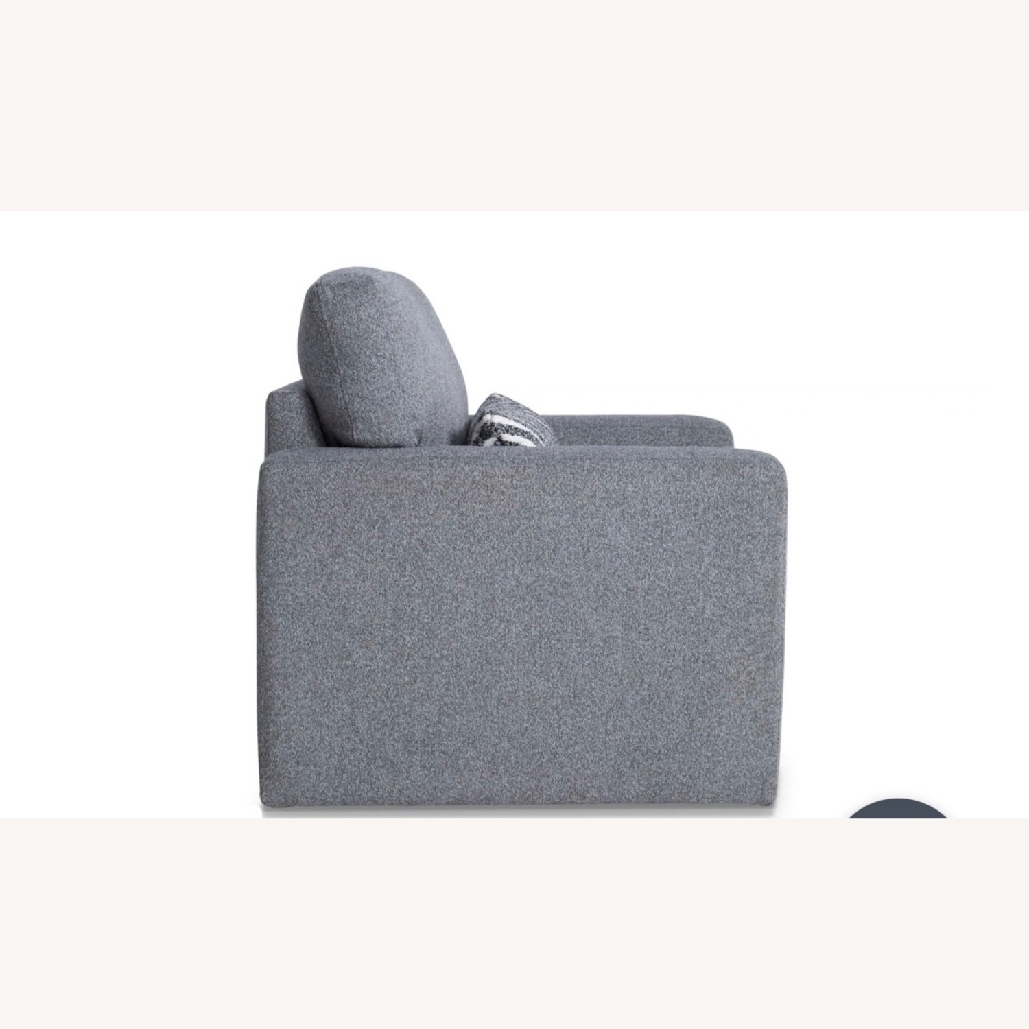 Bob's Discount Furniture Playscape Light Gray Armchair - image-3