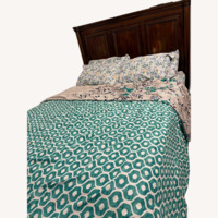 Queen Bed Solid Wood 