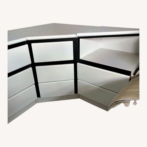 Used Custom Made White Corner Dresser for sale on AptDeco