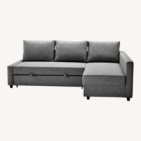 IKEA Friheten Light Gray Fabric Sleeper Sofa