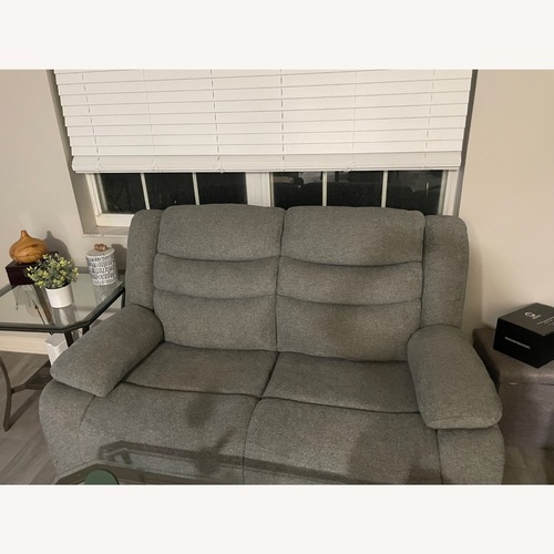 Used Grey Loveseat for sale on AptDeco