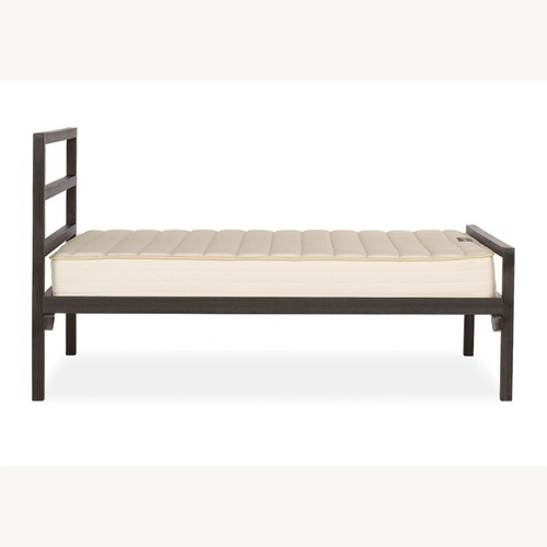 Used Room & Board Parsons Bed Black Metal Twin Bed for sale on AptDeco