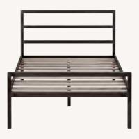Room & Board Parsons Bed Black Metal Twin Bed