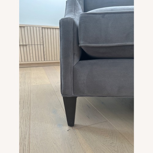 Used Arhaus Dark Gray Velvet Accent Chairs for sale on AptDeco