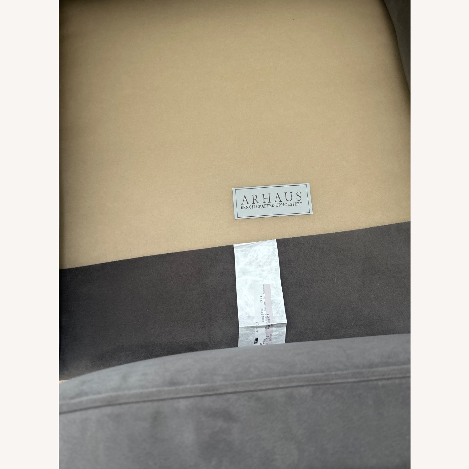 Arhaus Dark Gray Velvet Accent Chairs - image-7