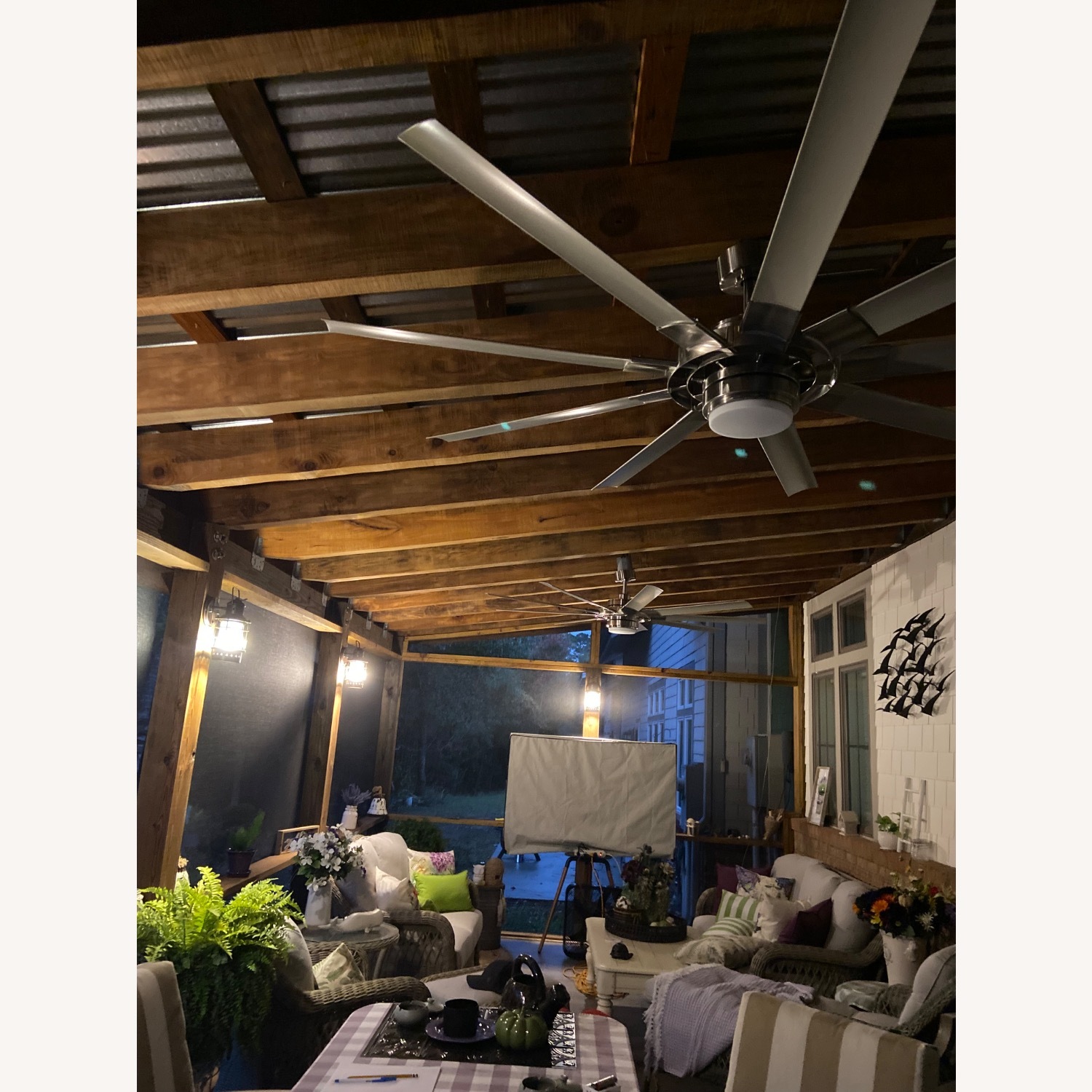 Light Gray Wicker Patio Furniture - image-6