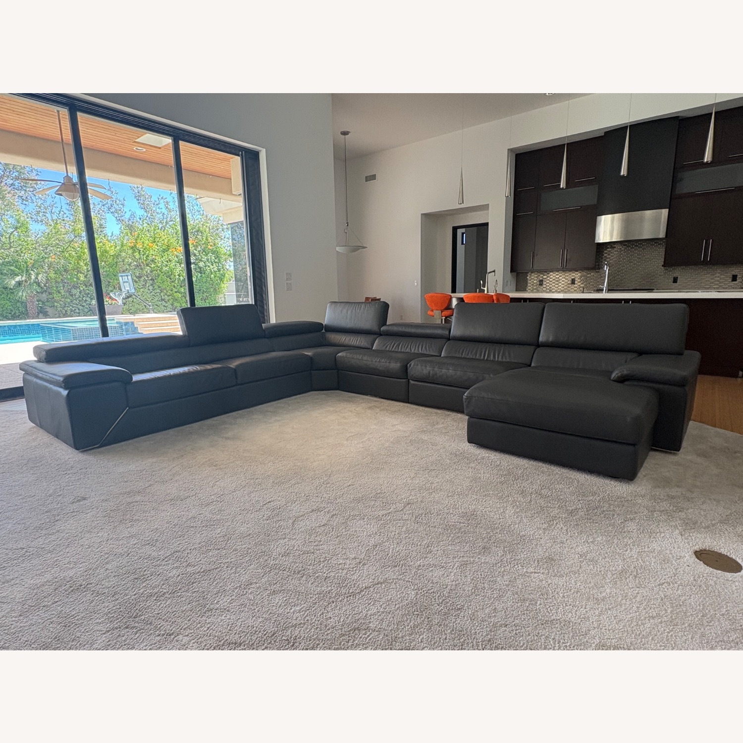 Incanto Divani Copenhagen Dark Gray 3+ Piece Sectional - image-2