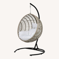 El Dorado Globe Gray Hanging Chair