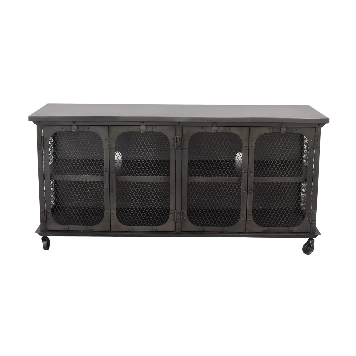 World Market Metal Bexley Media Stand - image-1