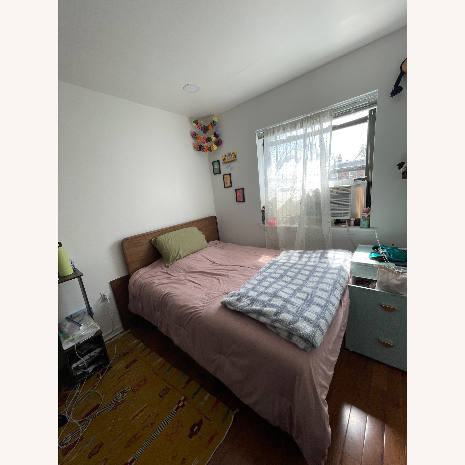 Wayfair Natural Wood Full Bed - image-1