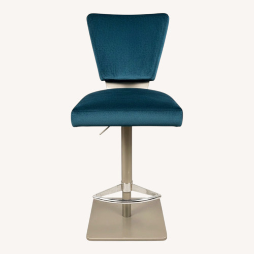 Used Blue Velvet Stools for sale on AptDeco