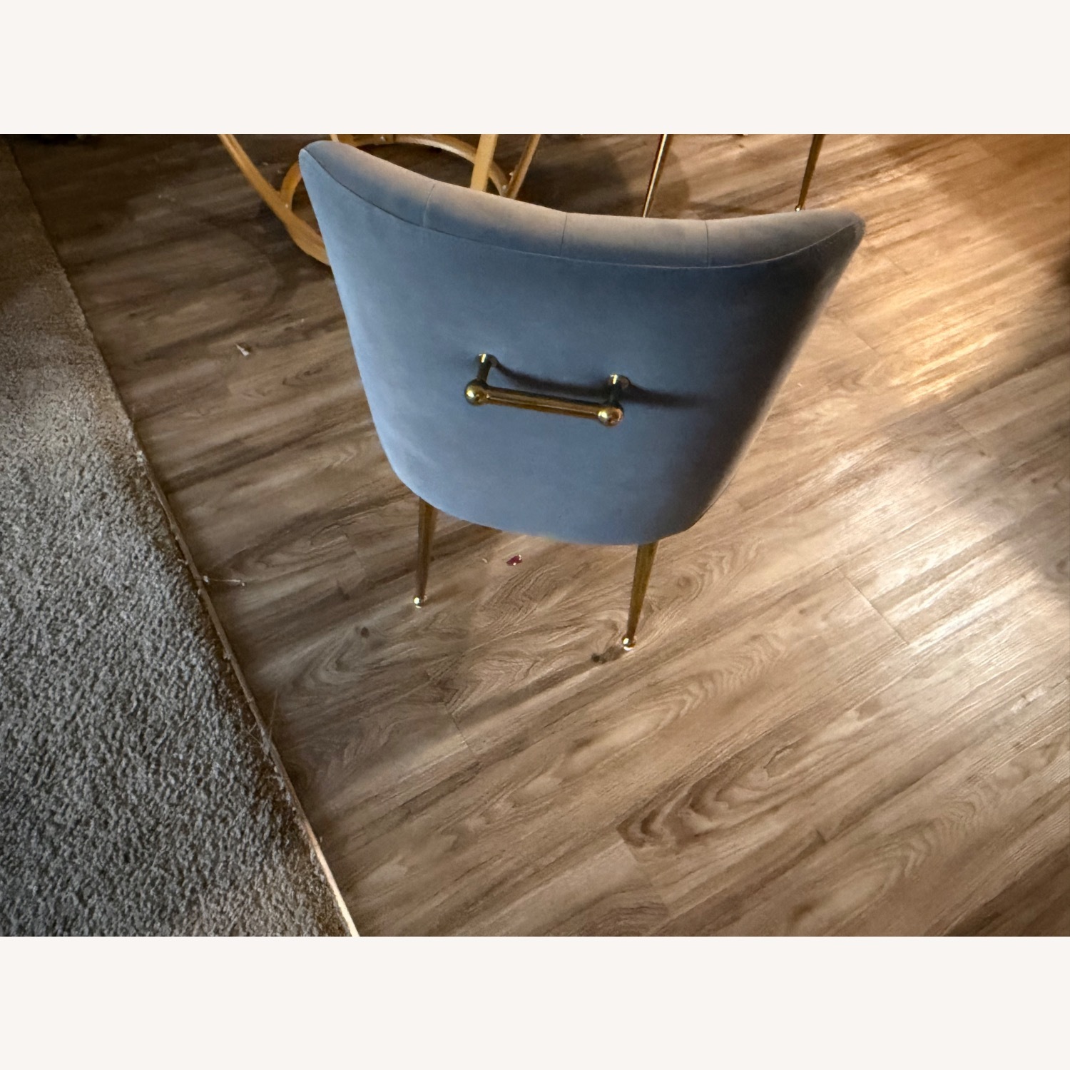 Modern Velvet Dining Chairs Set of 4 - image-3