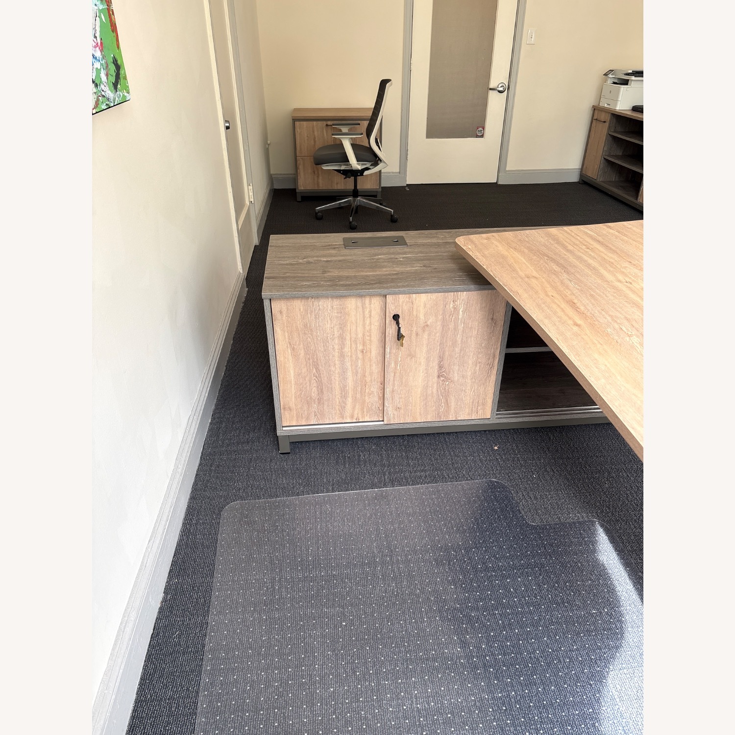 Scandinavian Designs Slater Light Brown Desk - image-4