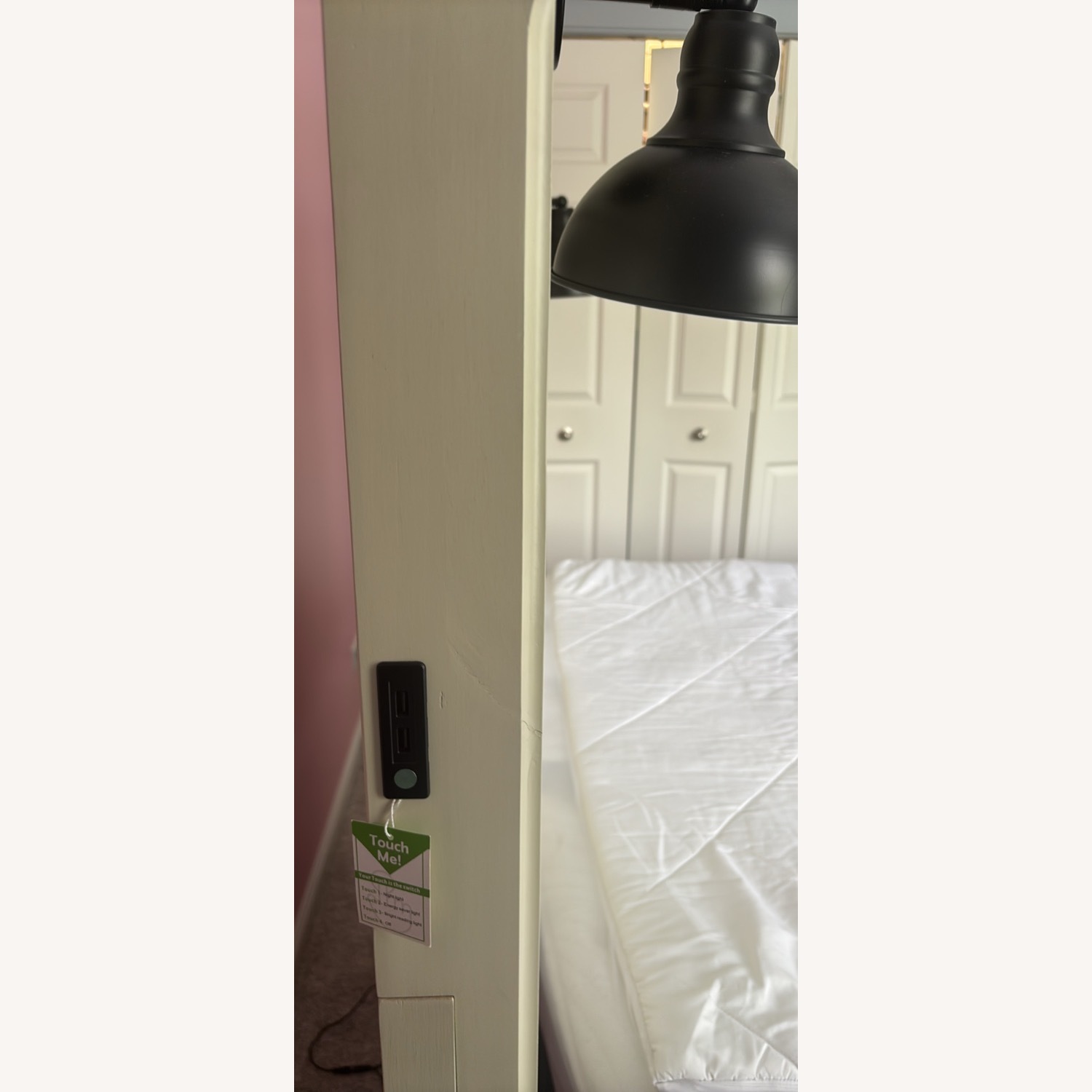 Bob's Discount Furniture Natural Fabric Queen Bed - image-3