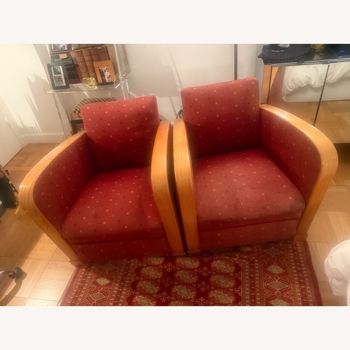 Used Pair of 1930s Danish Deco Club Chairs for sale on AptDeco