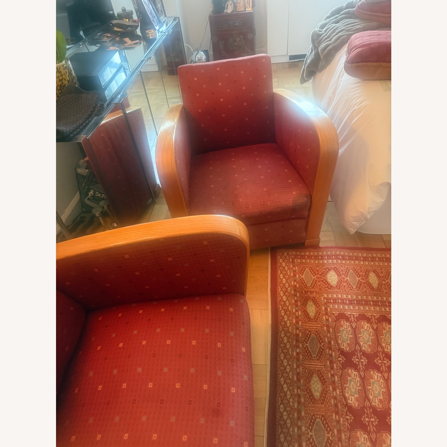 Pair of 1930s Danish Deco Club Chairs - image-5