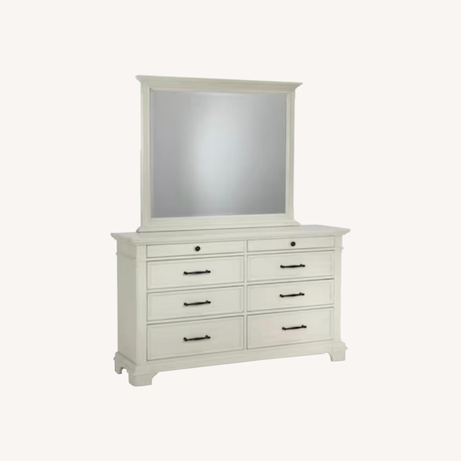 Bob's Discount Furniture Natural Wood Dresser - image-5