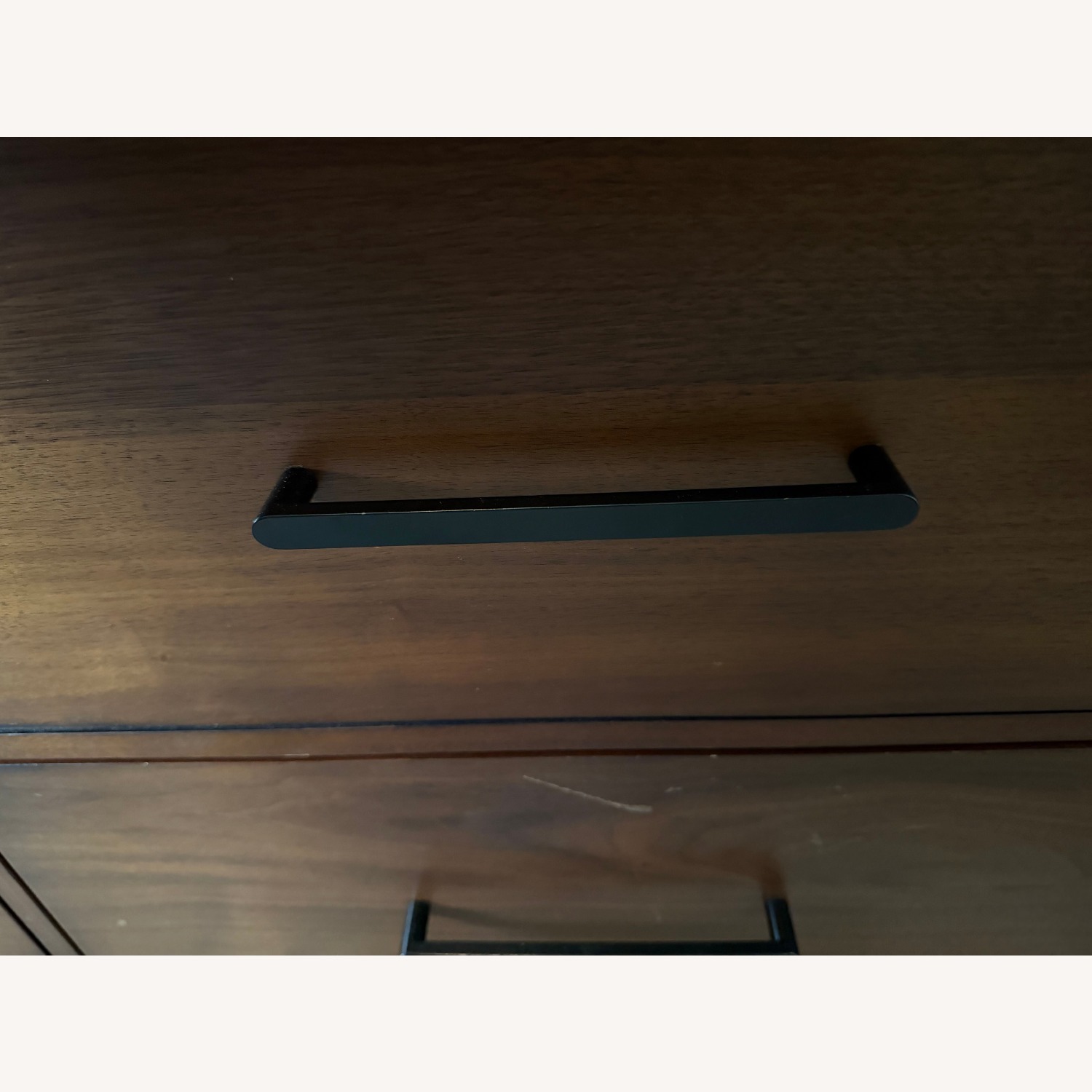 West Elm Dark Brown Wood Twin Bed - image-4