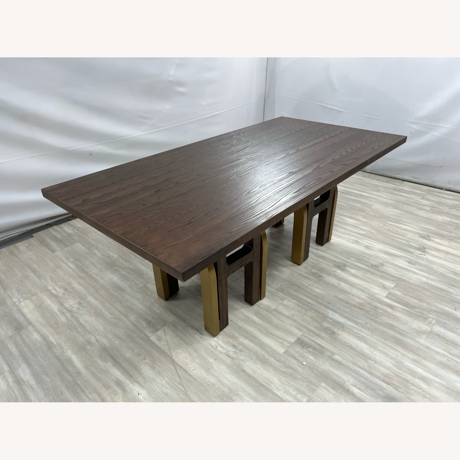 Everly Quinn Solid Wood Dining Table - image-4