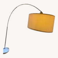  Modern Marble Base Arc Floor Lamp Dimmable