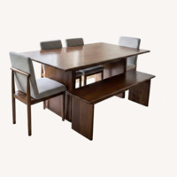 Ashley Furniture Natural Wood Dining Sets