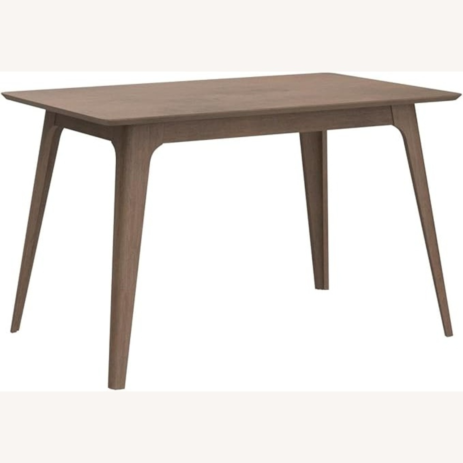 Amazon MCM Dark Brown Wood Dining Table - image-5