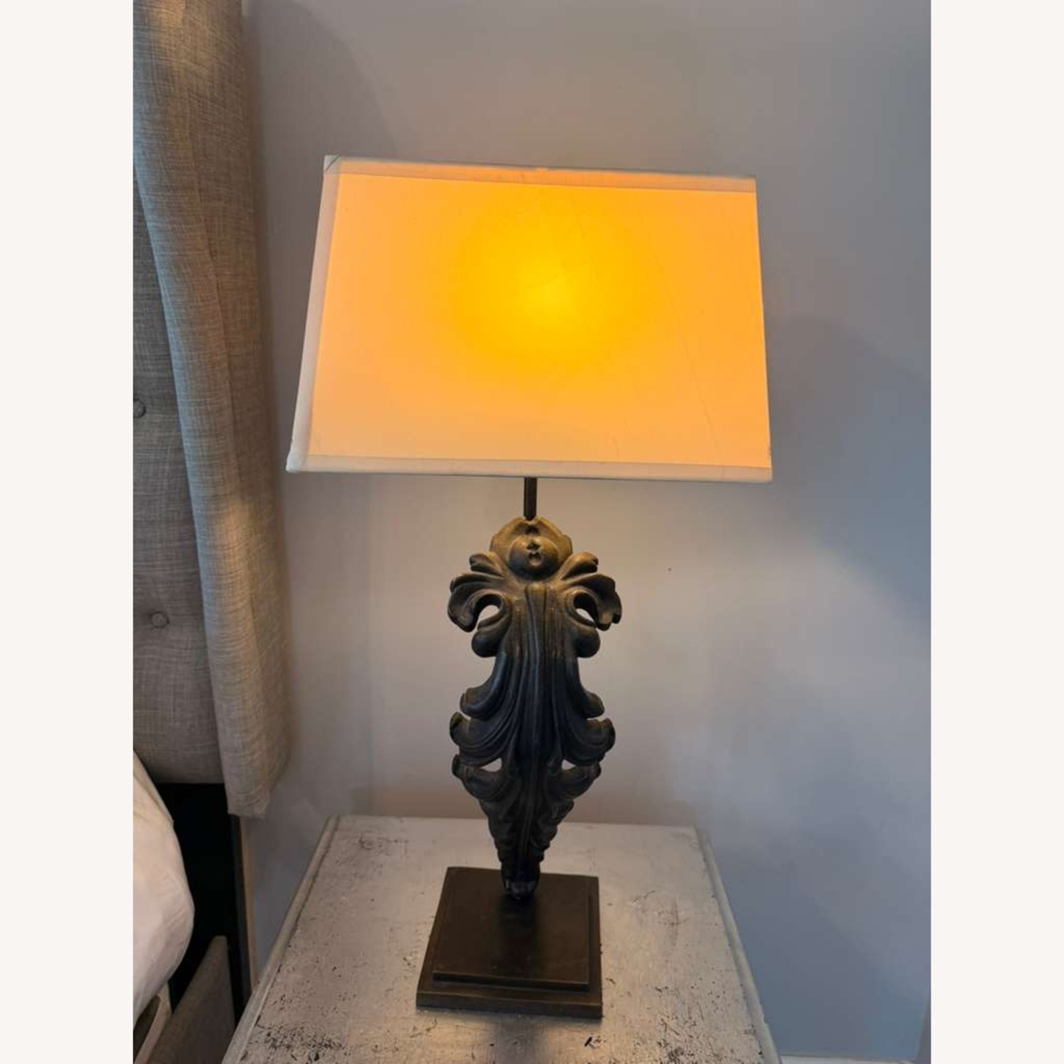 Restoration Hardware Acanthus Scroll Table Lamp - image-3