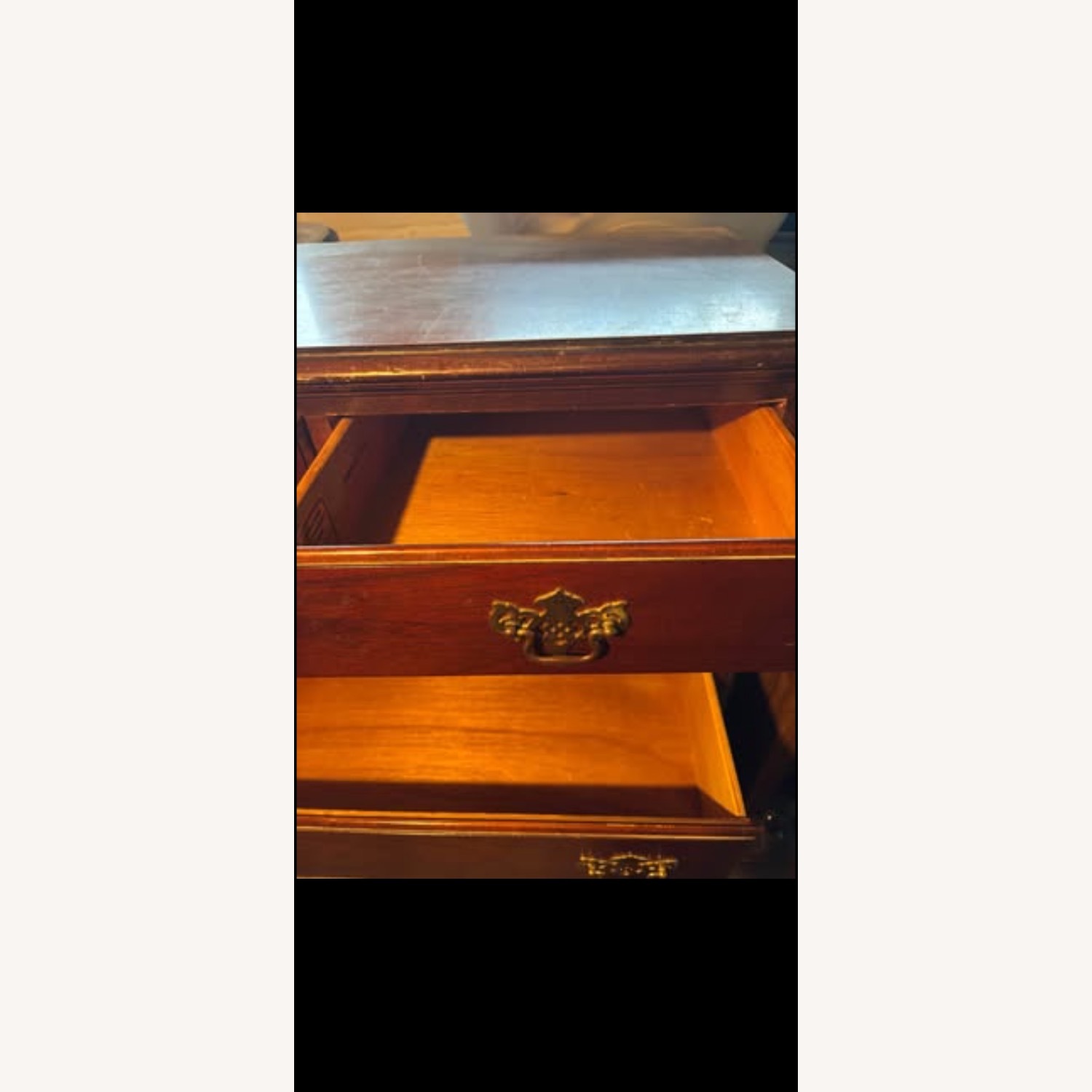 American Drew Cherry Wood Dresser - image-7