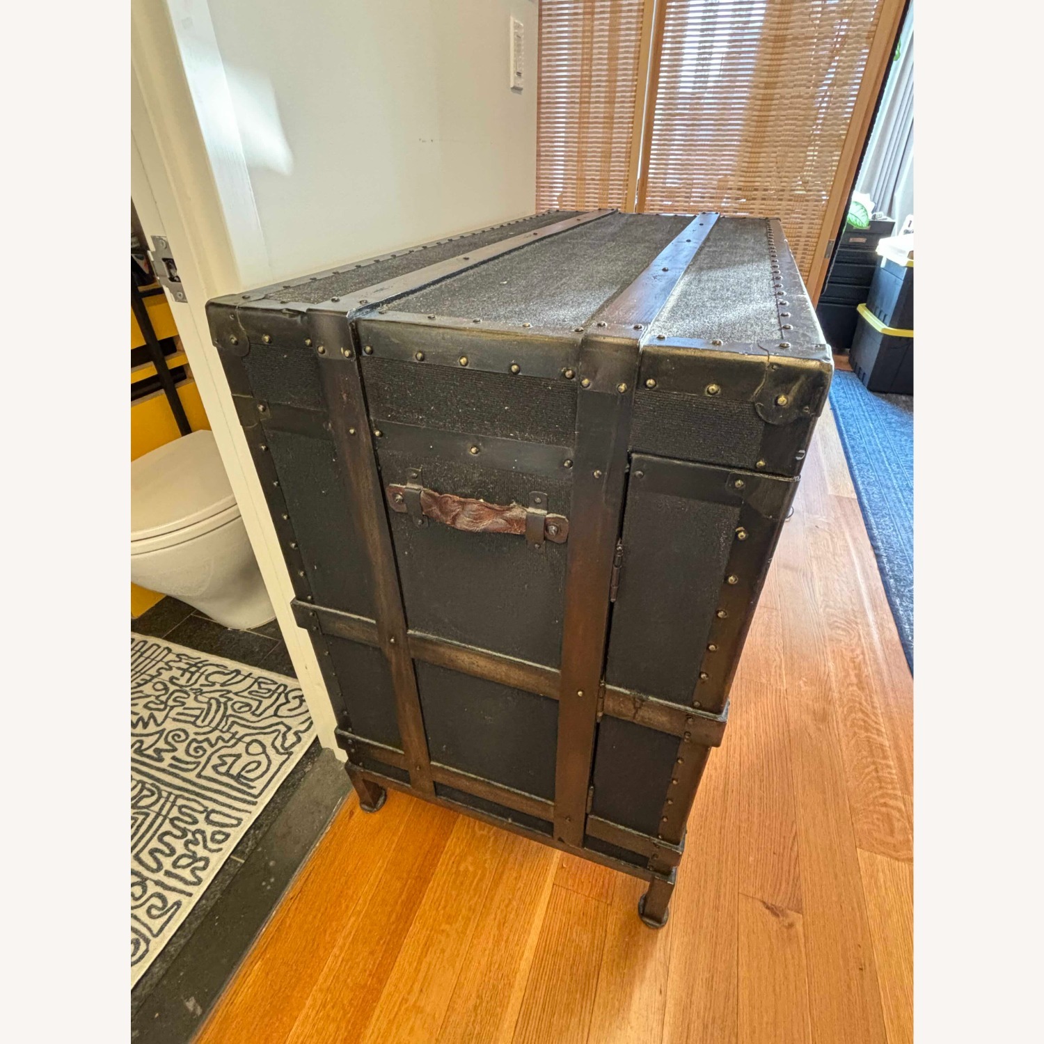 Pottery Barn Ludlow Trunk Bar Cabinet  - image-1