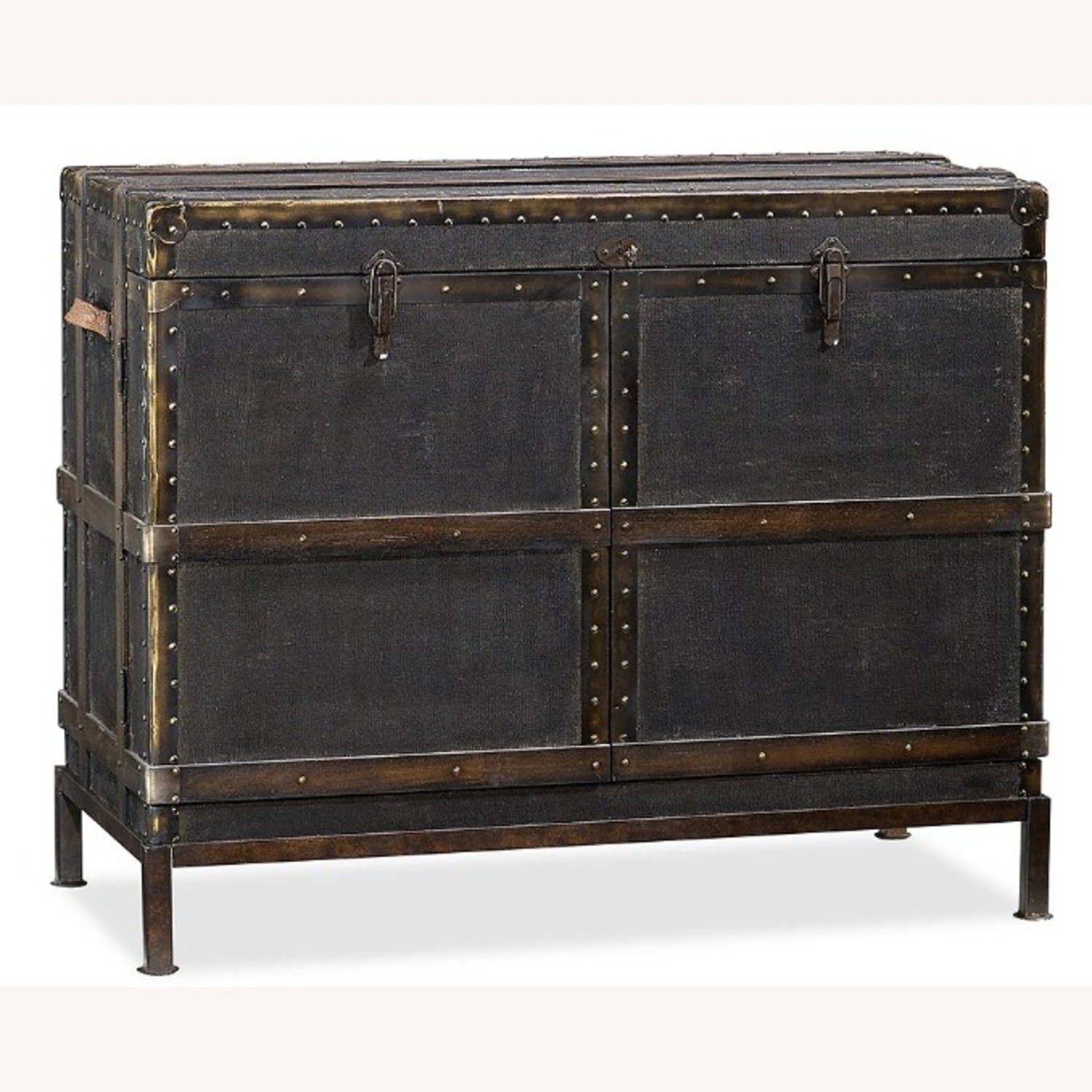 Pottery Barn Ludlow Trunk Bar Cabinet  - image-4