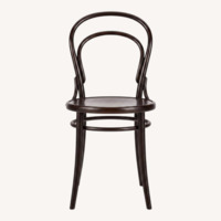 Design Within Reach Dark Brown Wood Dining Chair
