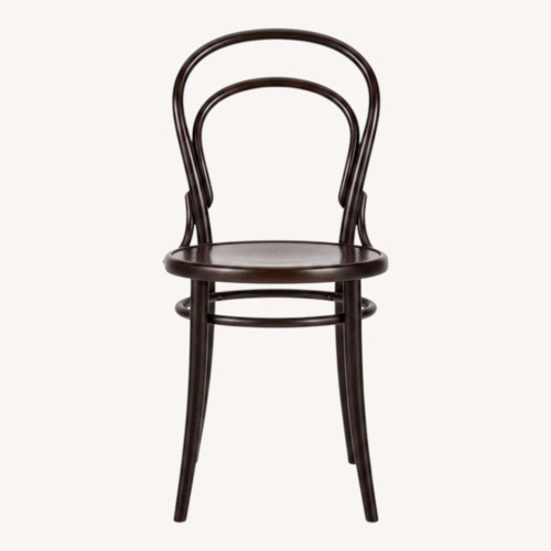 Used Design Within Reach Dark Brown Wood Dining Chair for sale on AptDeco