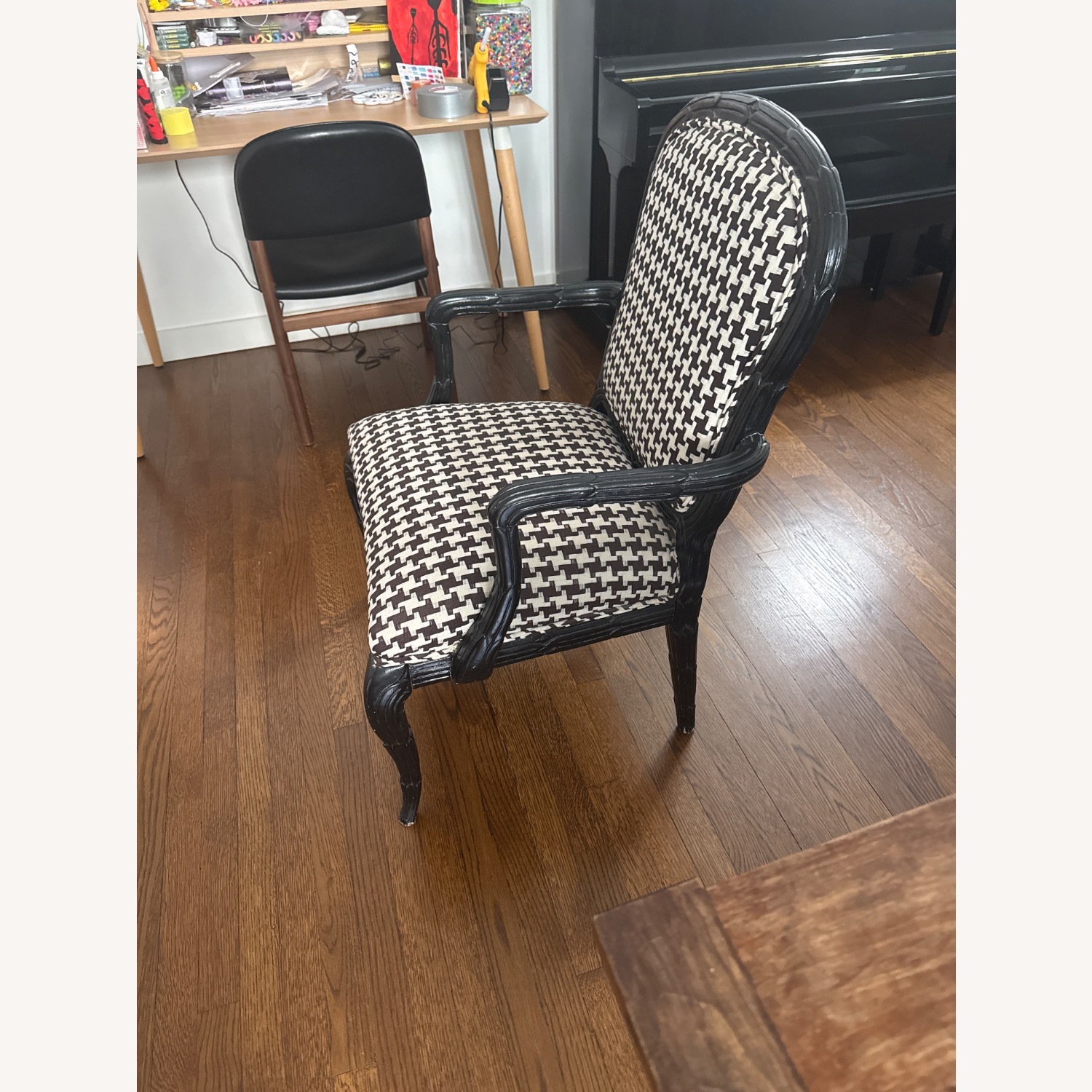 Vintage/Antique Black Armchair - image-3