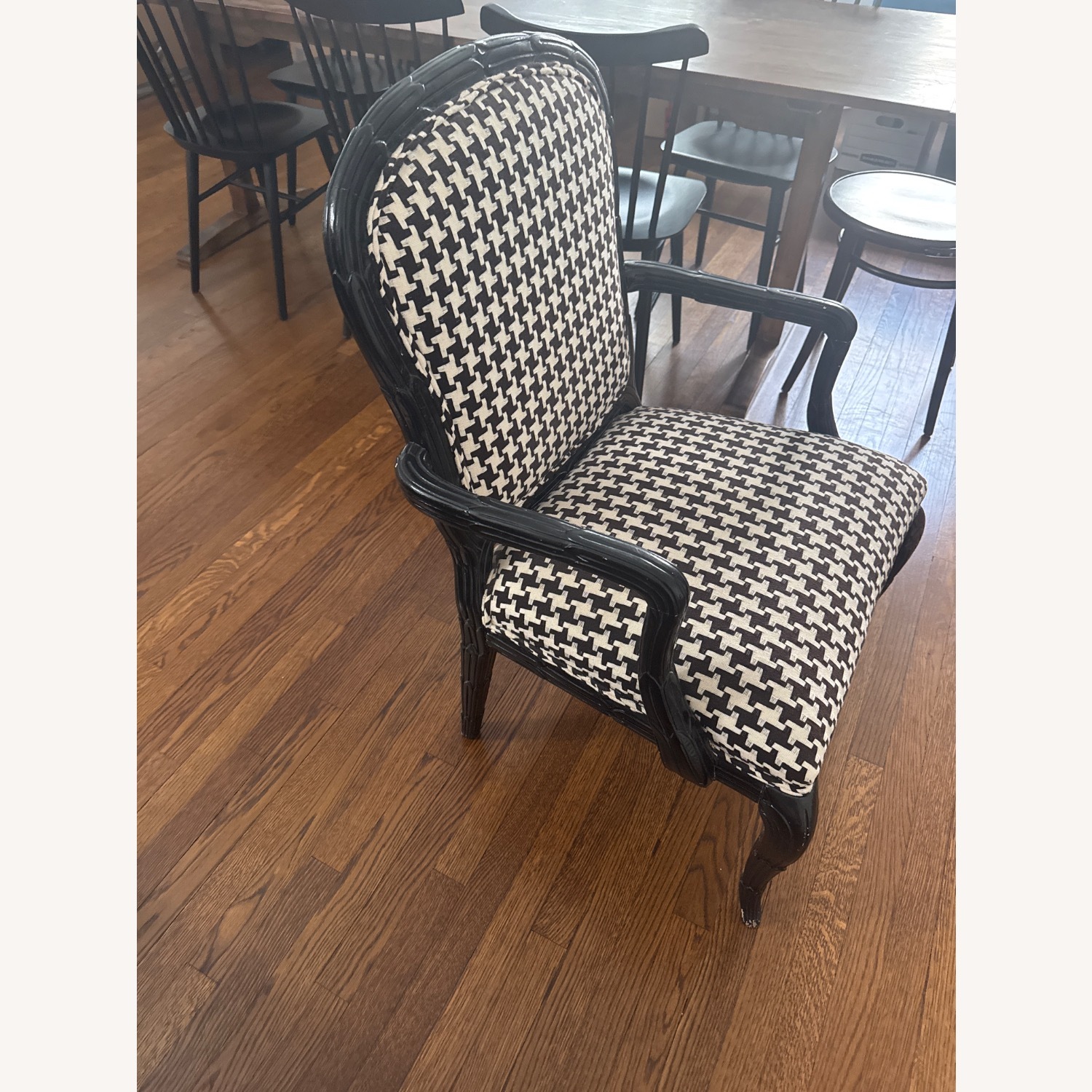 Vintage/Antique Black Armchair - image-2