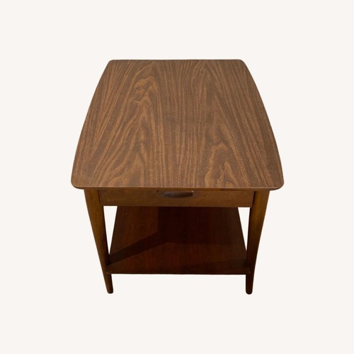 Used Lane Furniture Dark Brown Wood Coffee Table for sale on AptDeco
