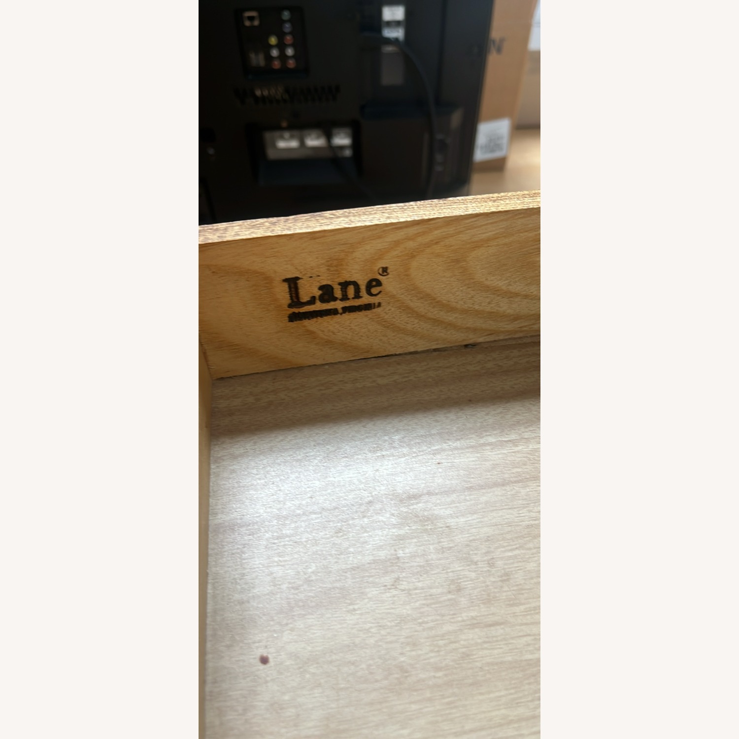 Lane Furniture Dark Brown Wood Coffee Table - image-3