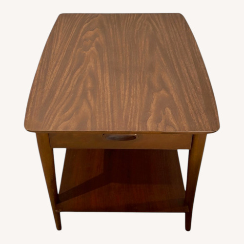 Used Lane Furniture Dark Brown Wood Coffee Table for sale on AptDeco