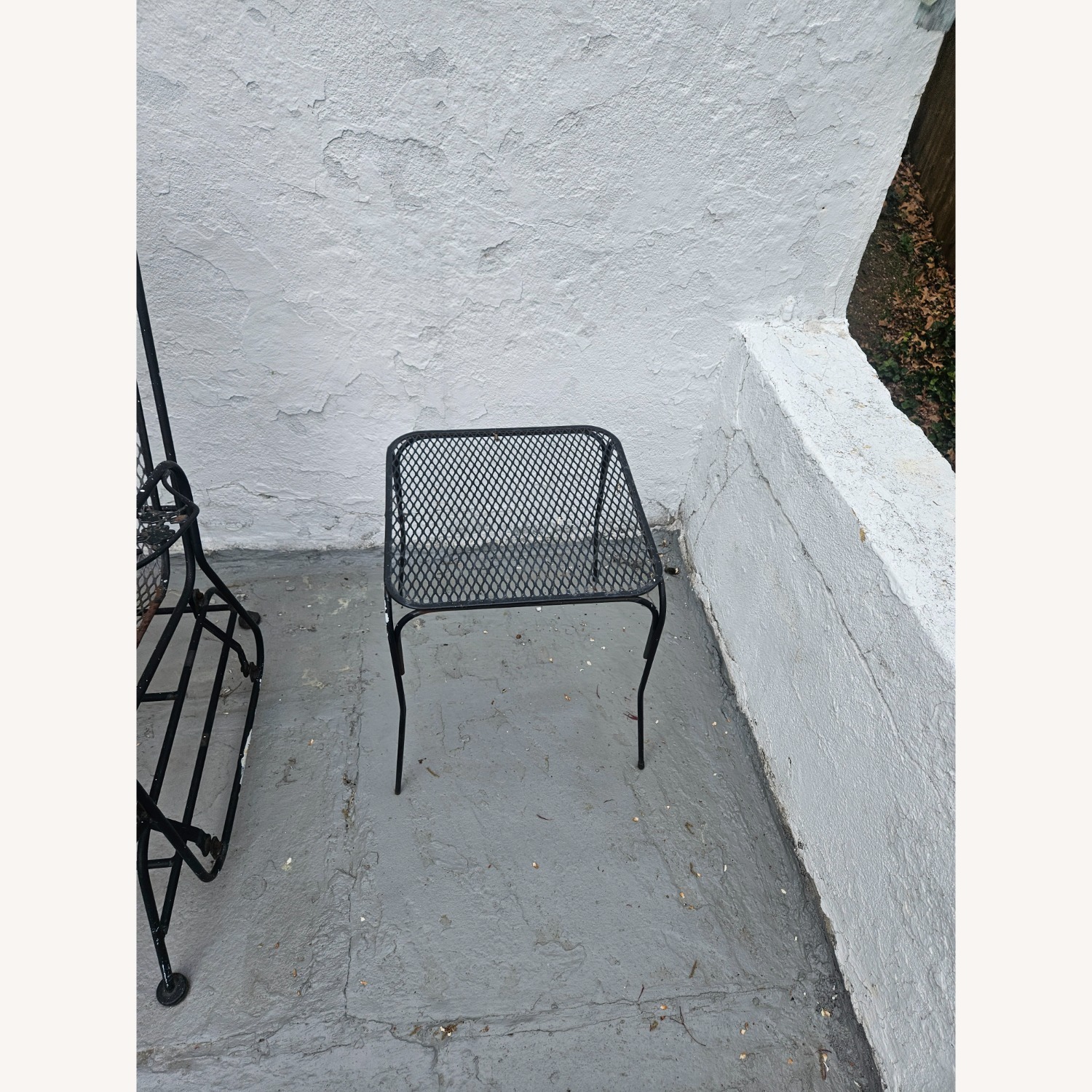 Metal Rocker with Side Table - image-2