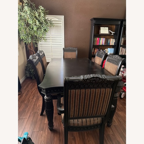 Used Ashley Furniture Black Wood Dining Sets for sale on AptDeco