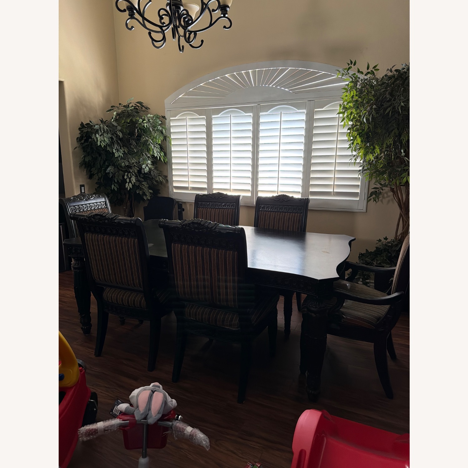 Ashley Furniture Black Wood Dining Sets - image-5